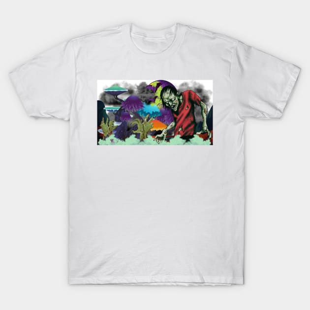 Mushrooms T-Shirt by Viper Unconvetional Concept